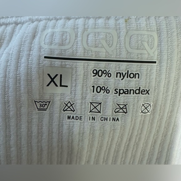 🤍🤍Ribbed Thong Bodysuit - White - Size XL - NWOT🤍🤍 - Picture 4 of 4